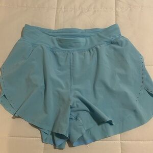 Lululemon Athletica Light Blue Athletic Shorts